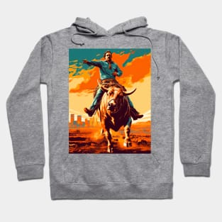 Cowboy & bull I Hoodie